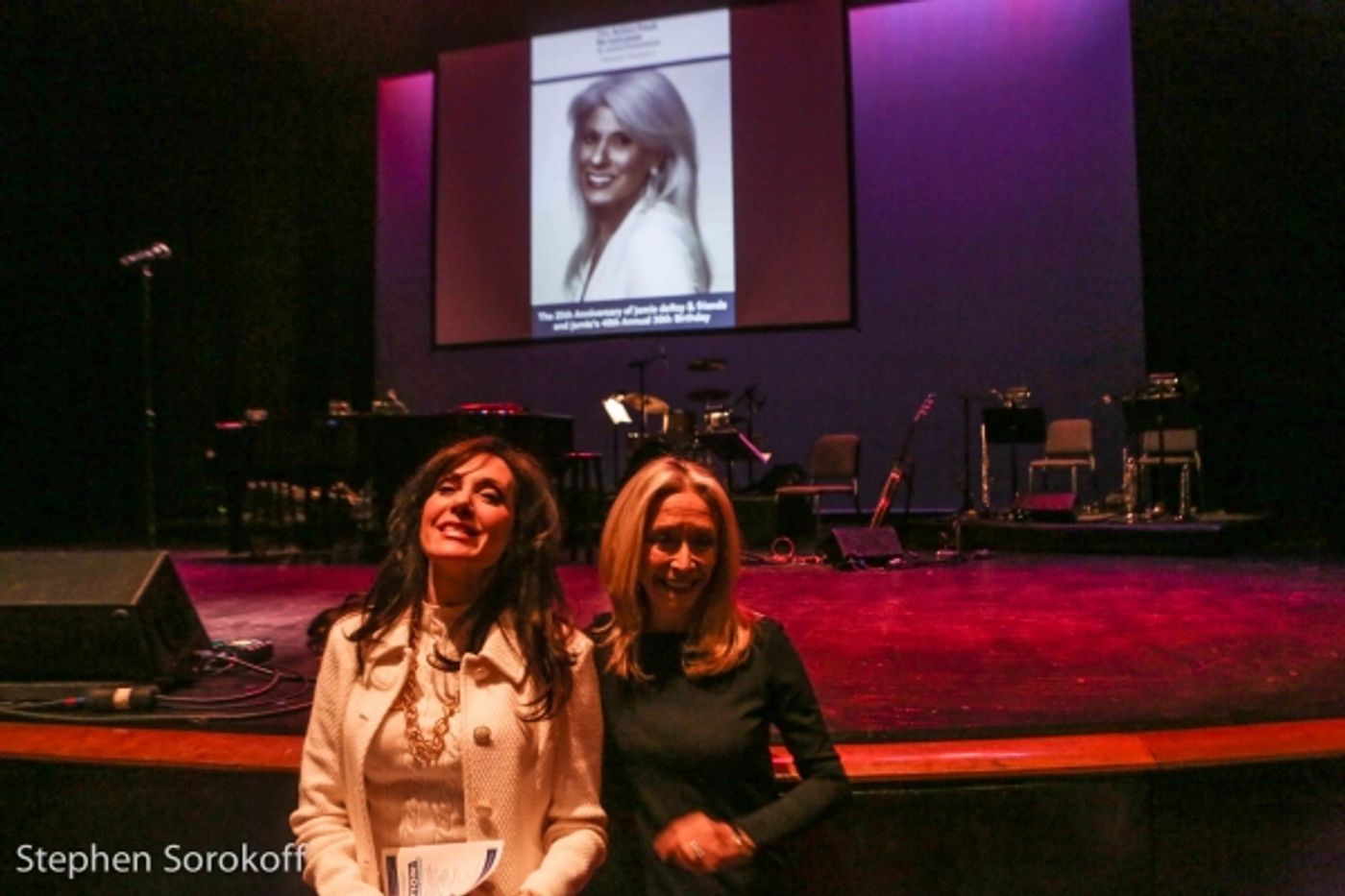 Photo Coverage: Brian Stokes Mitchell Surprises Jamie deRoy at Her 25th Anniversary Show  Image