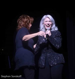 Joy Behar & Jamie deRoy @ BroadwayWorld Joy Behar & Jamie deRoy Photo