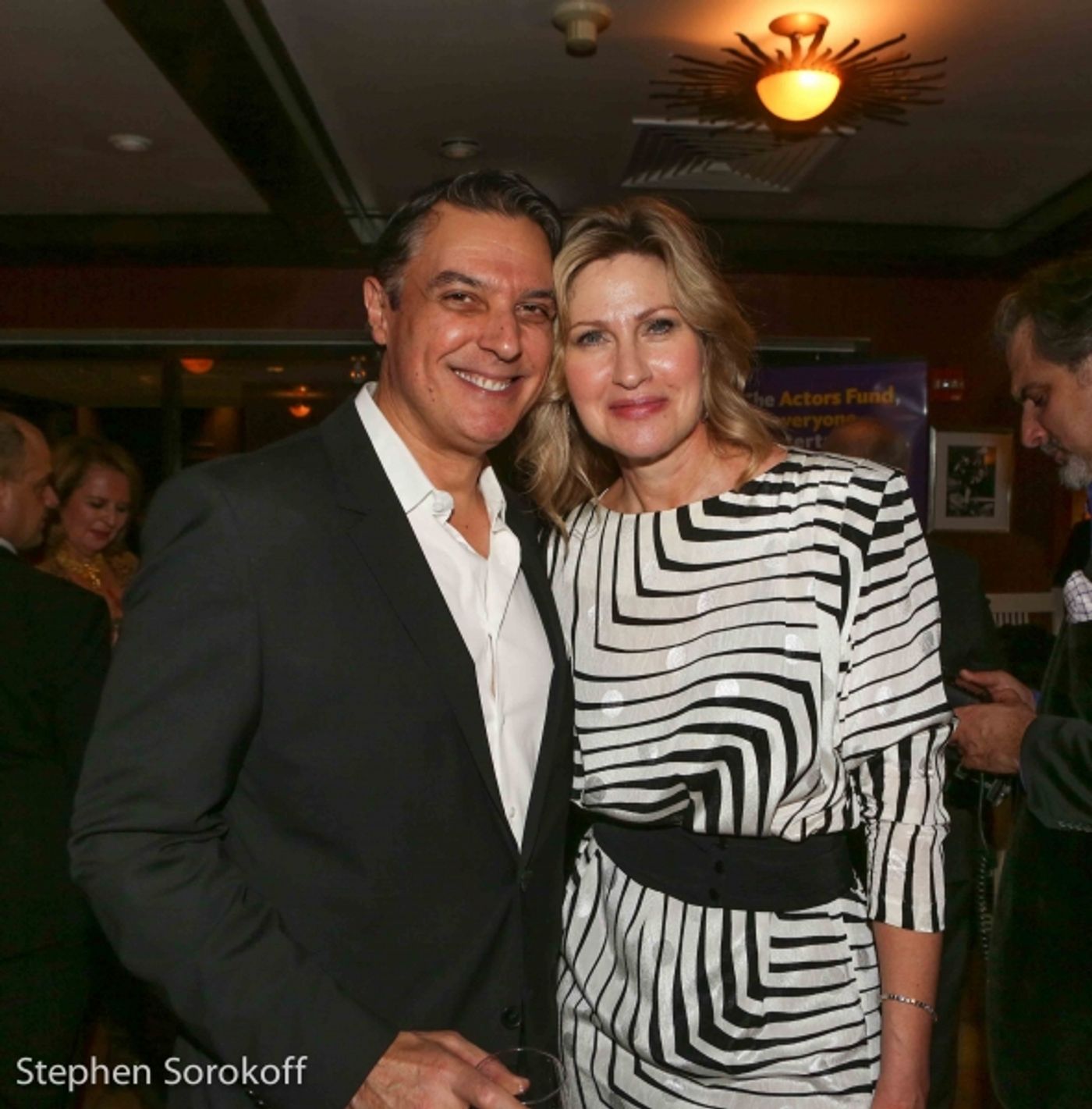 Photo Coverage: Brian Stokes Mitchell Surprises Jamie deRoy at Her 25th Anniversary Show  Image