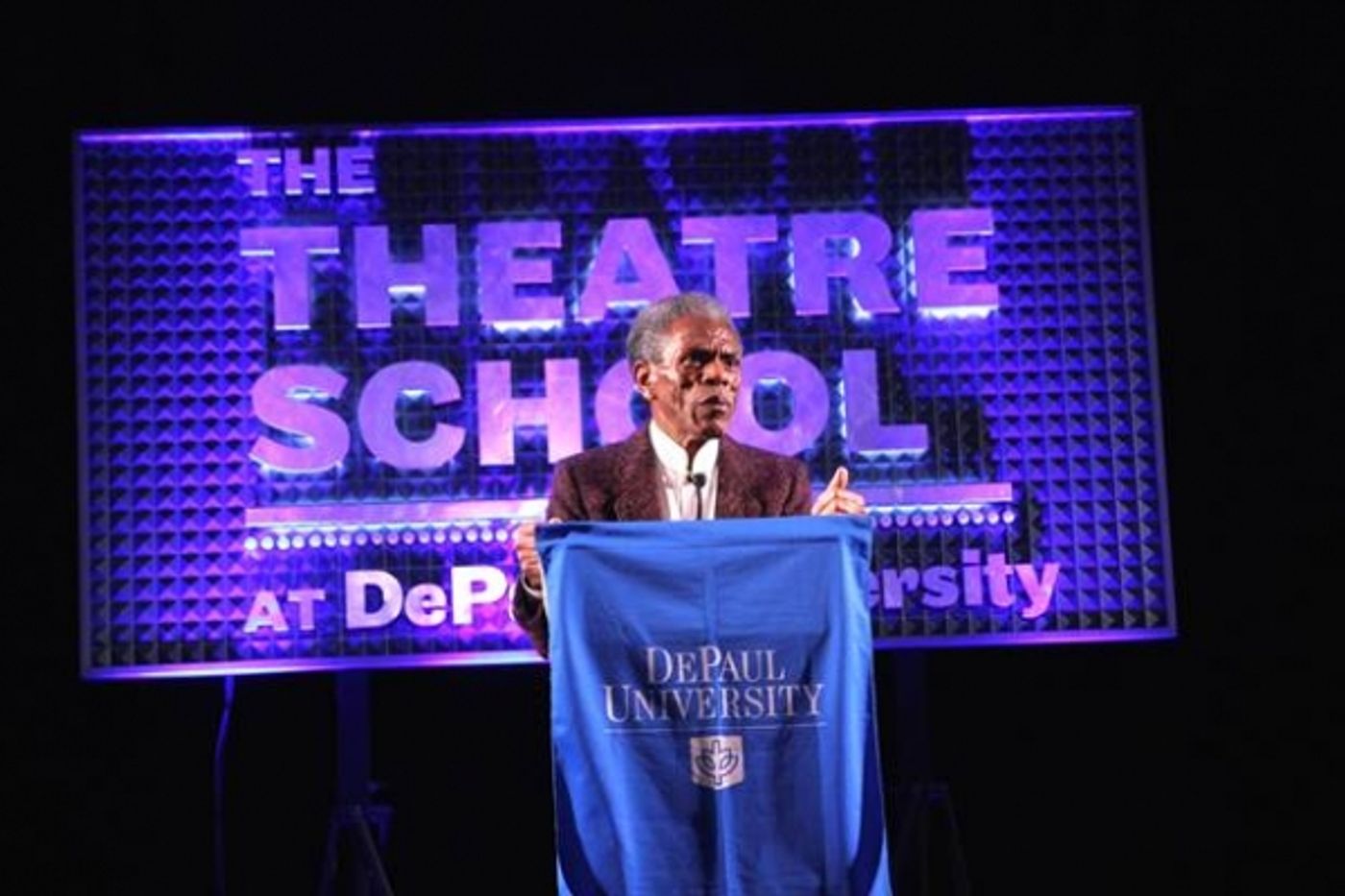 Photo Flash: The Theatre School at DePaul Honors GOTTA DANCE Star Andre De Shields in Chicago Photo Flash: The Theatre School at DePaul Honors GOTTA DANCE Star Andre De Shields in Chicago Image