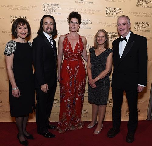 Photo Flash: NY Historical Society Presents HAMILTON's Ron Chernow & Lin-Manuel Miranda with History Makers Award — photo 1 of 18