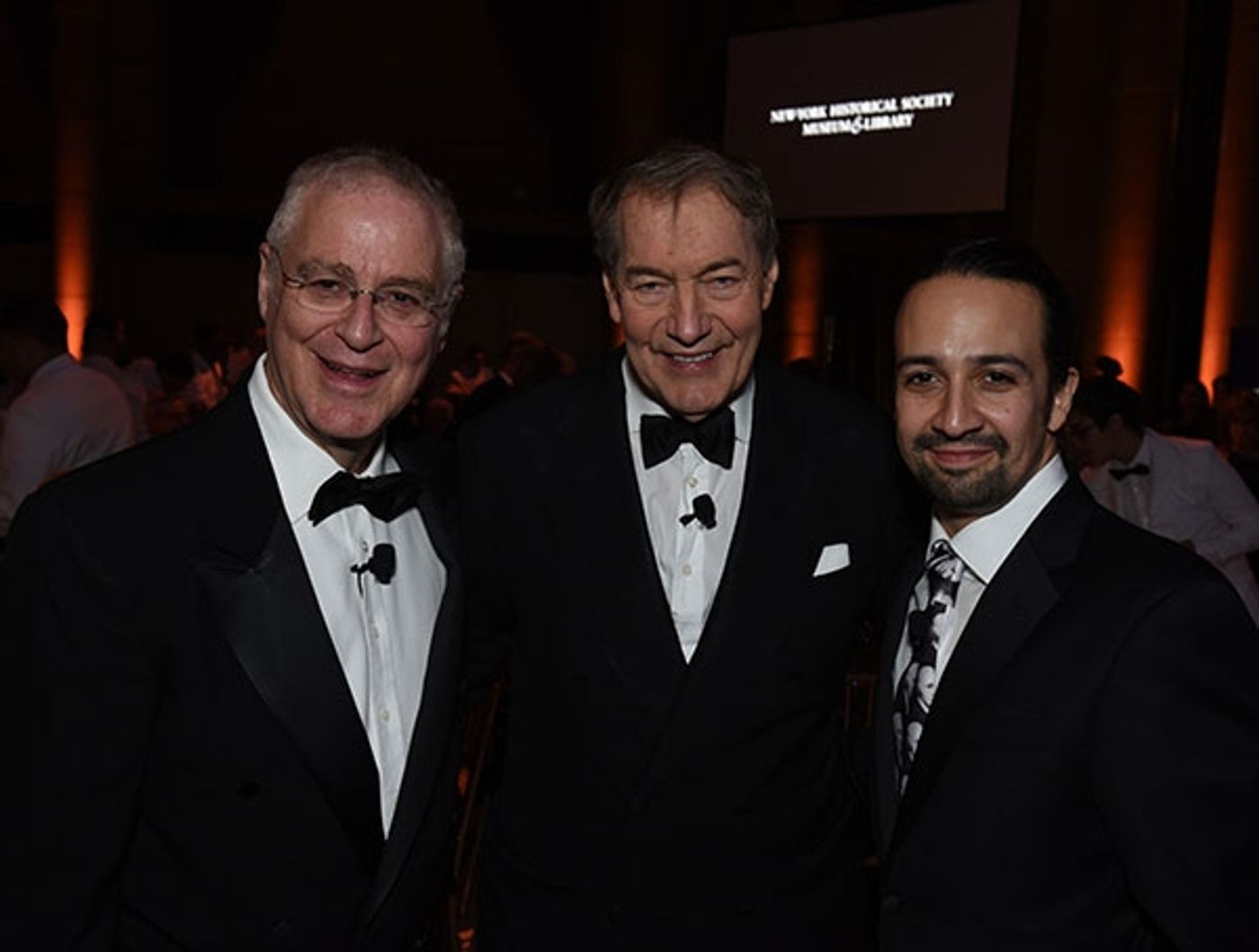 Photo Flash: NY Historical Society Presents HAMILTON's Ron Chernow & Lin-Manuel Miranda with History Makers Award  Image