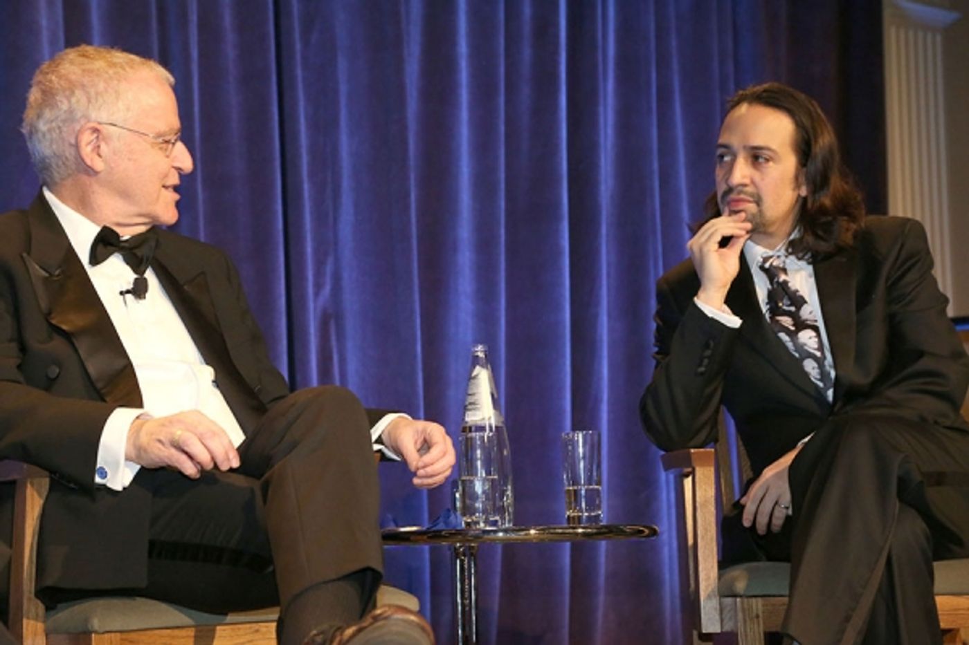 Photo Flash: NY Historical Society Presents HAMILTON's Ron Chernow & Lin-Manuel Miranda with History Makers Award  Image