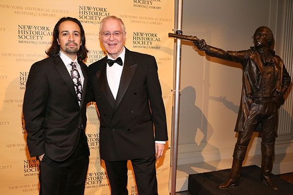Photo Flash: NY Historical Society Presents HAMILTON's Ron Chernow & Lin-Manuel Miranda with History Makers Award — photo 2 of 18