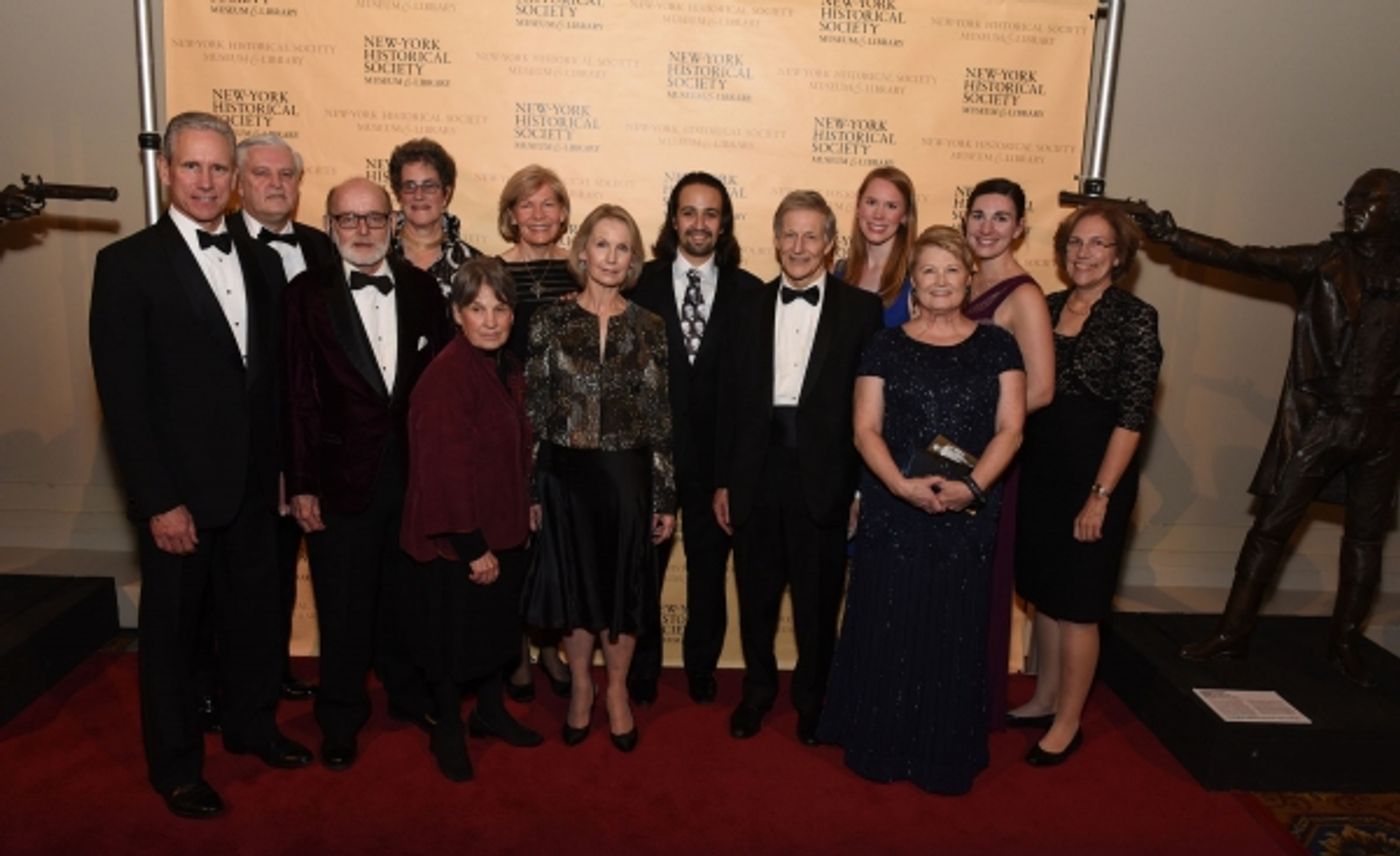 Photo Flash: NY Historical Society Presents HAMILTON's Ron Chernow & Lin-Manuel Miranda with History Makers Award  Image