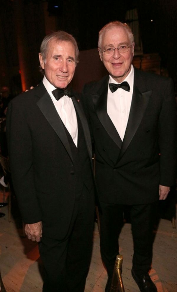 Jim Dale, Ron Chernow Photo