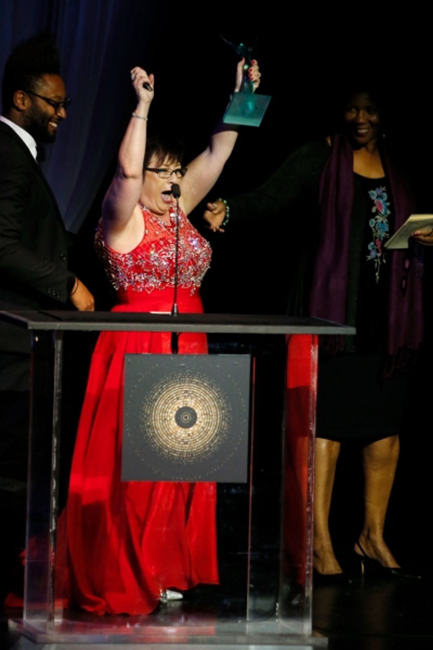 Photo Flash: See SPRING AWAKENING, TREVOR, 'CHAVEZ RAVINE' and More Win Big at LA STAGE Alliance's 2015 Ovation Awards  Image