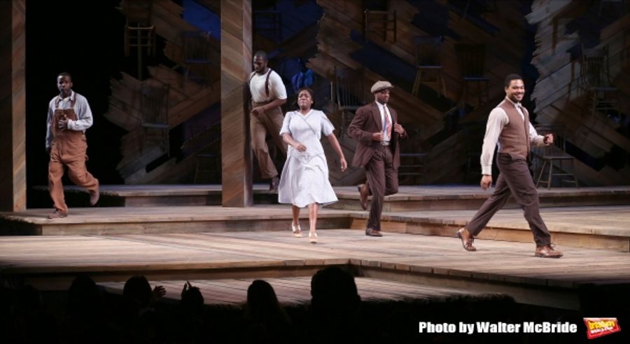 Photo Coverage: Jennifer Hudson, Cynthia Erivo & Danielle Brooks Take First Broadway Bows in THE COLOR PURPLE Image