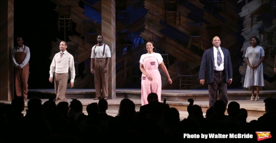 Photo Coverage: Jennifer Hudson, Cynthia Erivo & Danielle Brooks Take First Broadway Bows in THE COLOR PURPLE Image