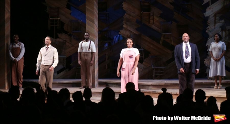 Photo Coverage: Jennifer Hudson, Cynthia Erivo & Danielle Brooks Take First Broadway Bows in THE COLOR PURPLE Image