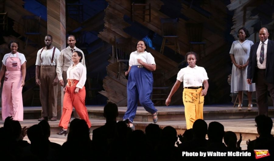 Photo Coverage: Jennifer Hudson, Cynthia Erivo & Danielle Brooks Take First Broadway Bows in THE COLOR PURPLE Image