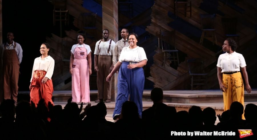 Photo Coverage: Jennifer Hudson, Cynthia Erivo & Danielle Brooks Take First Broadway Bows in THE COLOR PURPLE Image