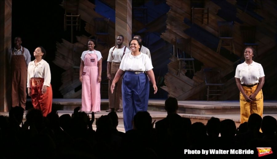 Photo Coverage: Jennifer Hudson, Cynthia Erivo & Danielle Brooks Take First Broadway Bows in THE COLOR PURPLE Image