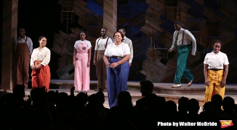 Photo Coverage: Jennifer Hudson, Cynthia Erivo & Danielle Brooks Take First Broadway Bows in THE COLOR PURPLE Image