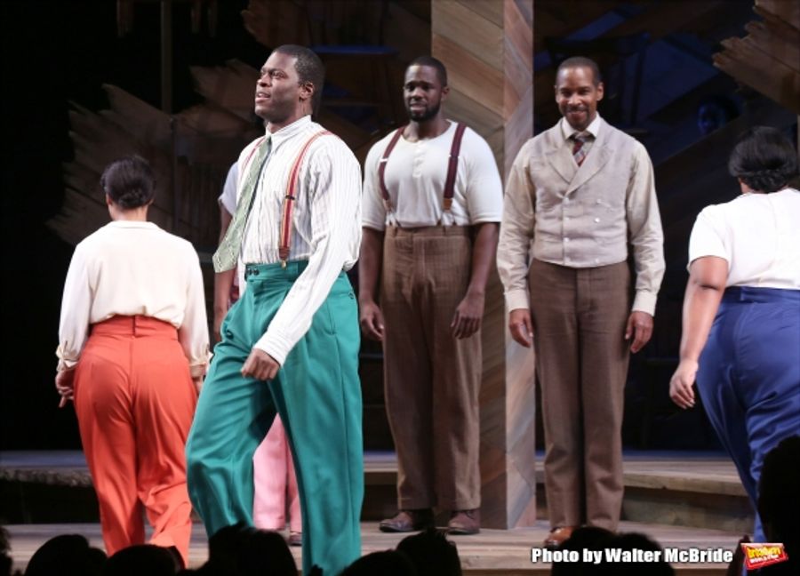 Photo Coverage: Jennifer Hudson, Cynthia Erivo & Danielle Brooks Take First Broadway Bows in THE COLOR PURPLE Image
