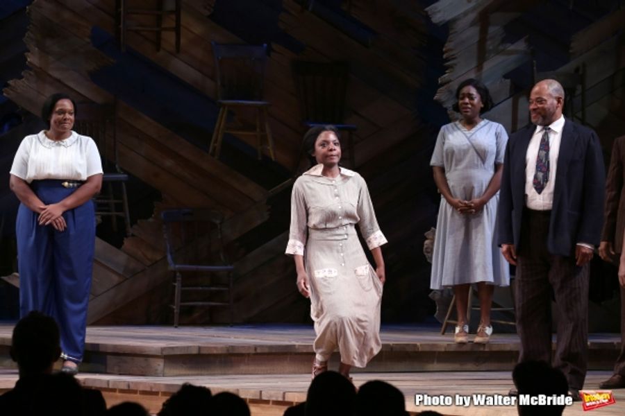 Photo Coverage: Jennifer Hudson, Cynthia Erivo & Danielle Brooks Take First Broadway Bows in THE COLOR PURPLE Image