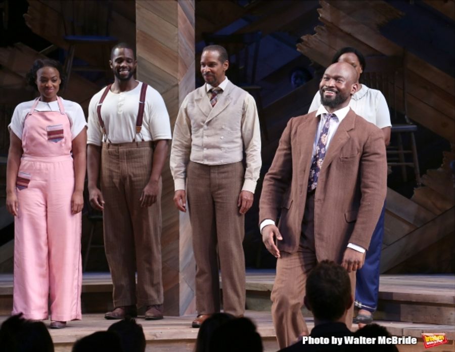 Photo Coverage: Jennifer Hudson, Cynthia Erivo & Danielle Brooks Take First Broadway Bows in THE COLOR PURPLE Image