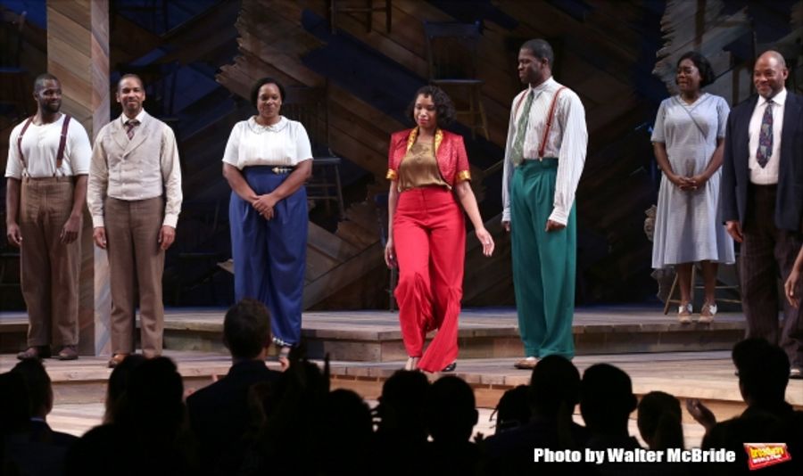 Photo Coverage: Jennifer Hudson, Cynthia Erivo & Danielle Brooks Take First Broadway Bows in THE COLOR PURPLE Image