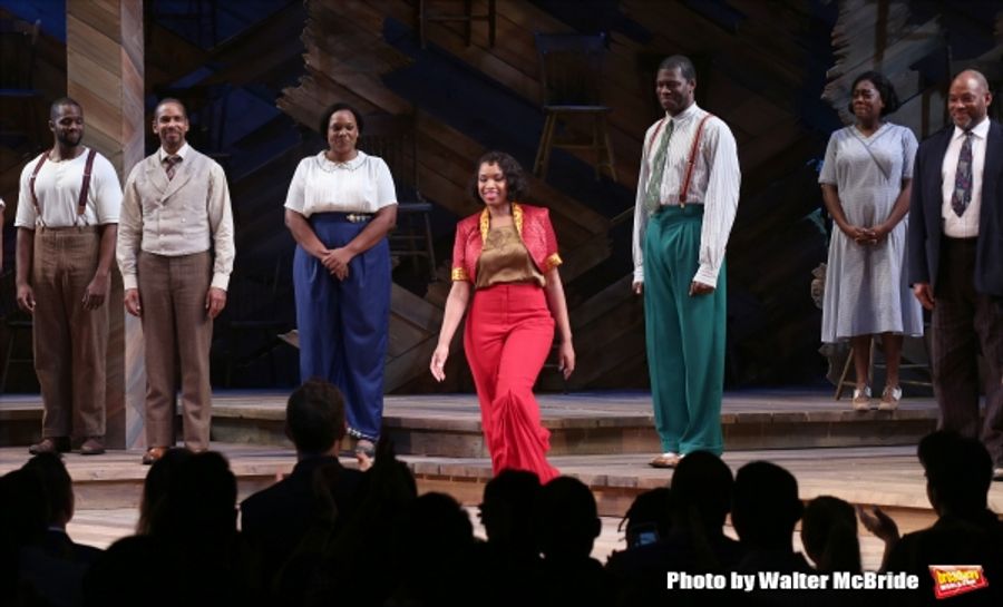 Photo Coverage: Jennifer Hudson, Cynthia Erivo & Danielle Brooks Take First Broadway Bows in THE COLOR PURPLE Image