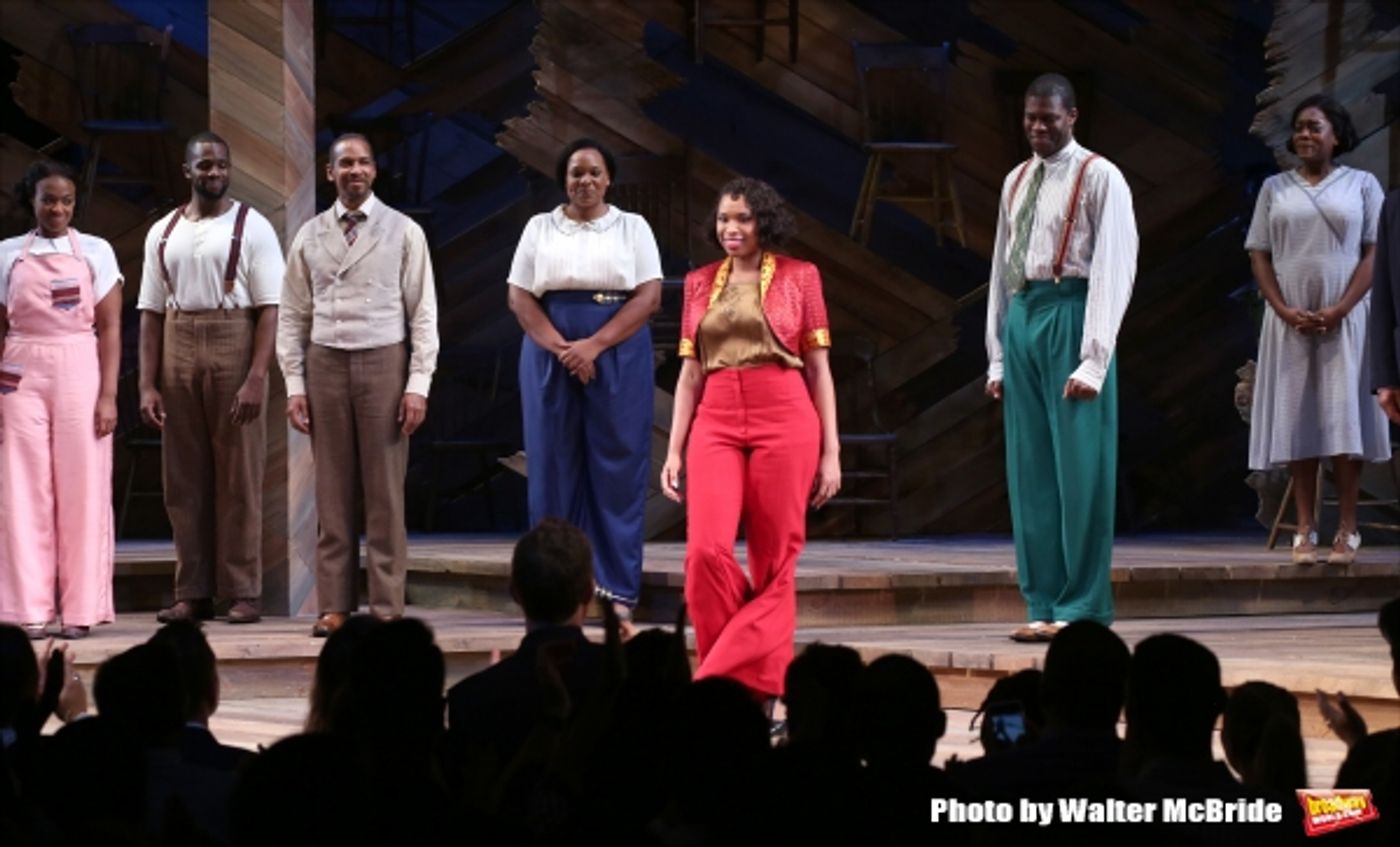 Photo Coverage: Jennifer Hudson, Cynthia Erivo & Danielle Brooks Take First Broadway Bows in THE COLOR PURPLE Photo Coverage: Jennifer Hudson, Cynthia Erivo & Danielle Brooks Take First Broadway Bows in THE COLOR PURPLE Image