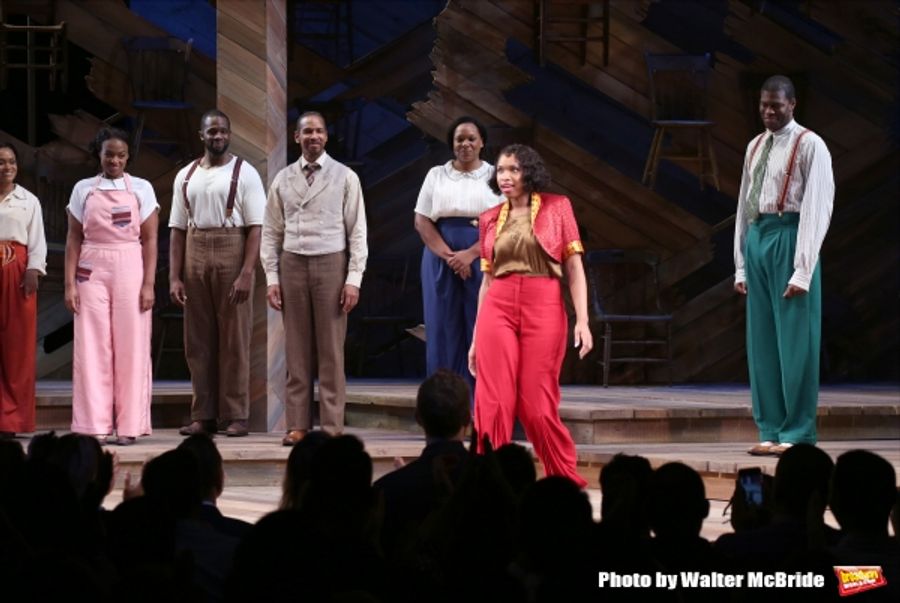 Photo Coverage: Jennifer Hudson, Cynthia Erivo & Danielle Brooks Take First Broadway Bows in THE COLOR PURPLE Image