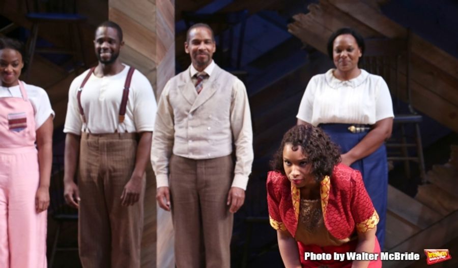 Photo Coverage: Jennifer Hudson, Cynthia Erivo & Danielle Brooks Take First Broadway Bows in THE COLOR PURPLE Image