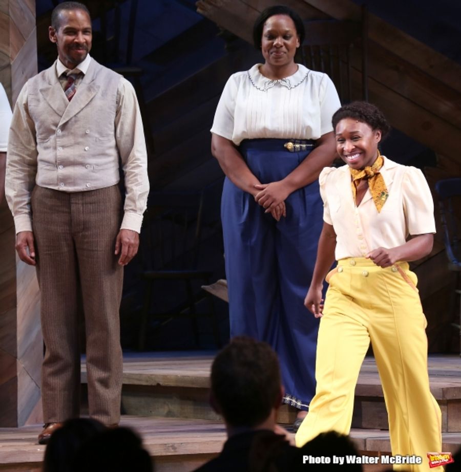Photo Coverage: Jennifer Hudson, Cynthia Erivo & Danielle Brooks Take First Broadway Bows in THE COLOR PURPLE Image