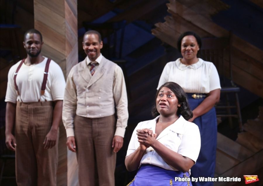 Photo Coverage: Jennifer Hudson, Cynthia Erivo & Danielle Brooks Take First Broadway Bows in THE COLOR PURPLE Image