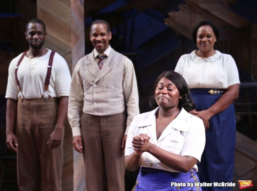 Photo Coverage: Jennifer Hudson, Cynthia Erivo & Danielle Brooks Take First Broadway Bows in THE COLOR PURPLE Image