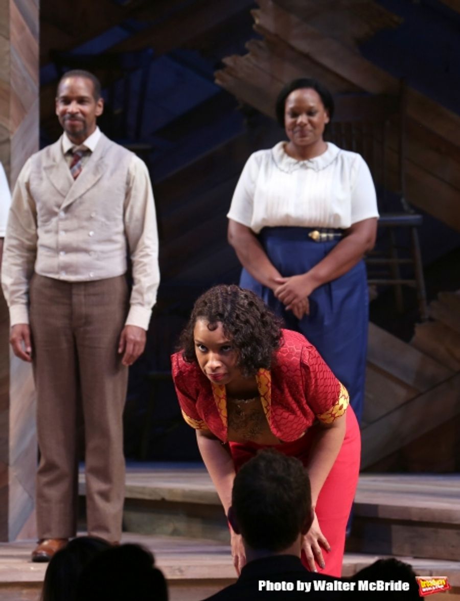 Photo Coverage: Jennifer Hudson, Cynthia Erivo & Danielle Brooks Take First Broadway Bows in THE COLOR PURPLE Image