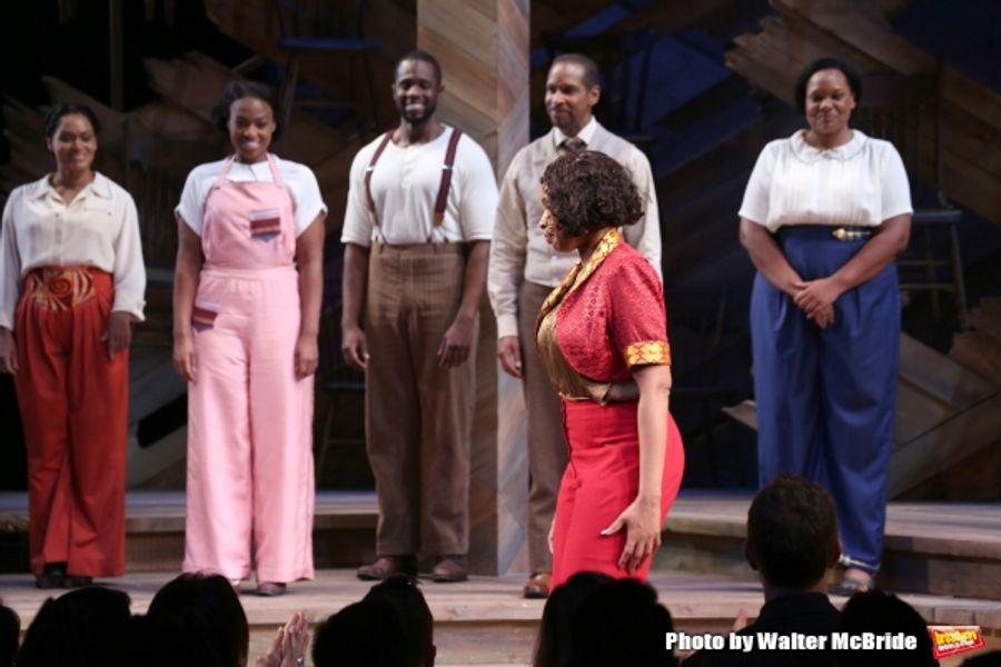 Photo Coverage: Jennifer Hudson, Cynthia Erivo & Danielle Brooks Take First Broadway Bows in THE COLOR PURPLE Image