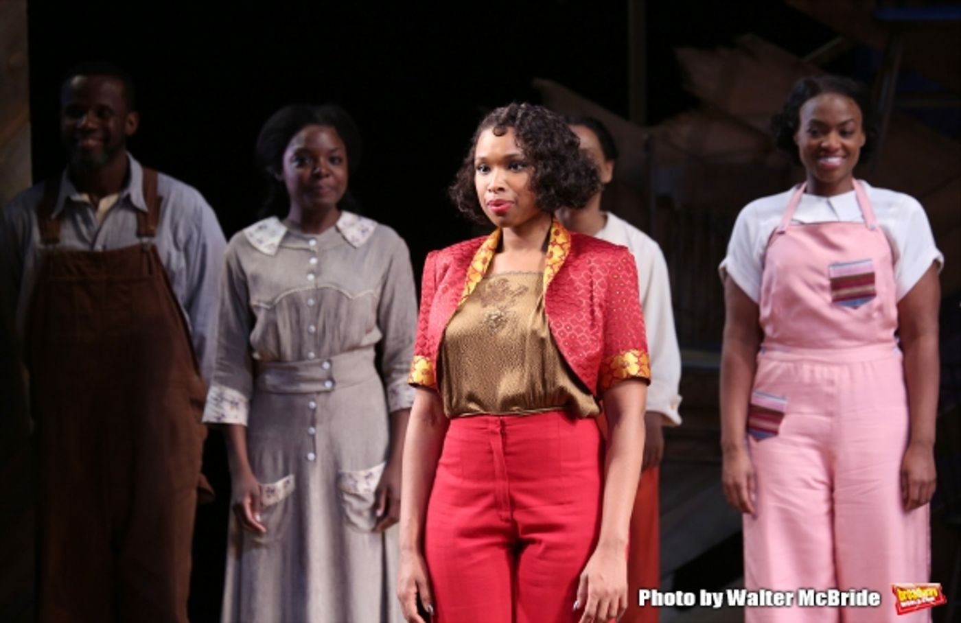 Photo Coverage: Jennifer Hudson, Cynthia Erivo & Danielle Brooks Take First Broadway Bows in THE COLOR PURPLE Photo Coverage: Jennifer Hudson, Cynthia Erivo & Danielle Brooks Take First Broadway Bows in THE COLOR PURPLE Image