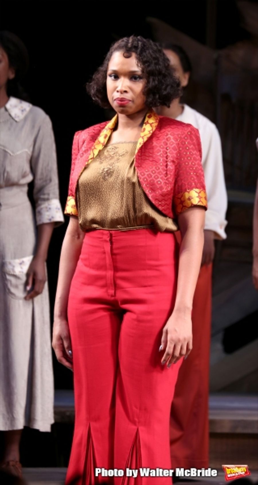 Photo Coverage: Jennifer Hudson, Cynthia Erivo & Danielle Brooks Take First Broadway Bows in THE COLOR PURPLE Image