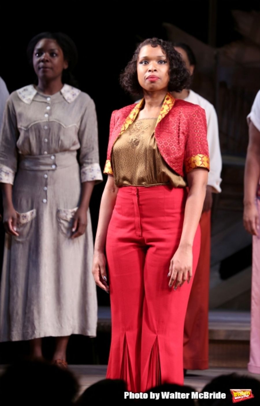 Photo Coverage: Jennifer Hudson, Cynthia Erivo & Danielle Brooks Take First Broadway Bows in THE COLOR PURPLE Image
