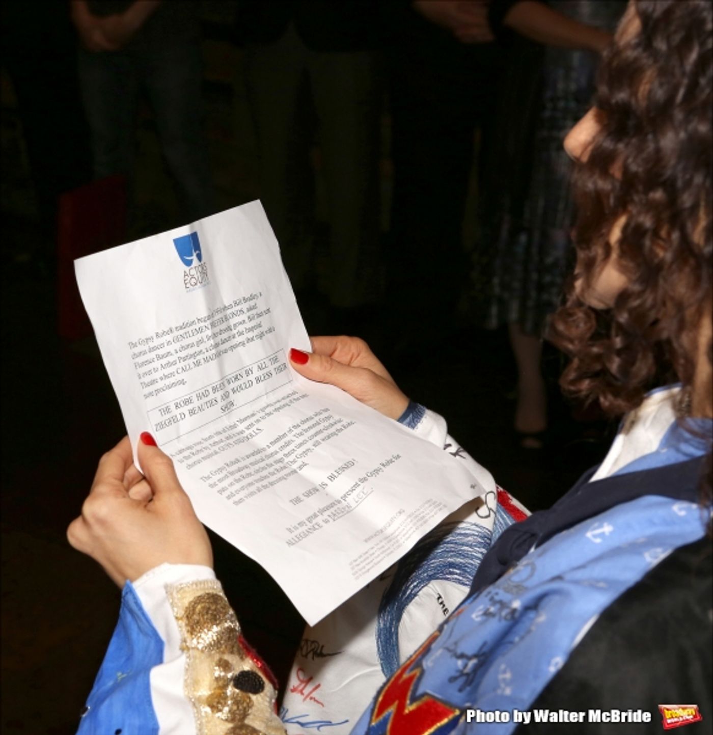 Exclusive Photo Coverage: Inside the ALLEGIANCE Gypsy Robe Ceremony Exclusive Photo Coverage: Inside the ALLEGIANCE Gypsy Robe Ceremony Image