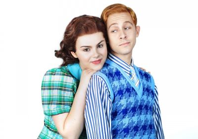 Ruby Rakos as Judy Garland and Michael Wartella as Mickey Rooney Photo