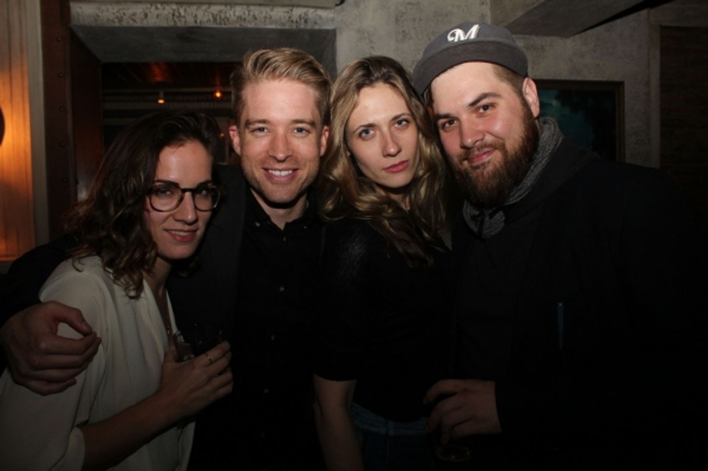 Photo Flash: Lesser America Celebrates THE BACHELORS Opening at Rattlestick Theater  Image