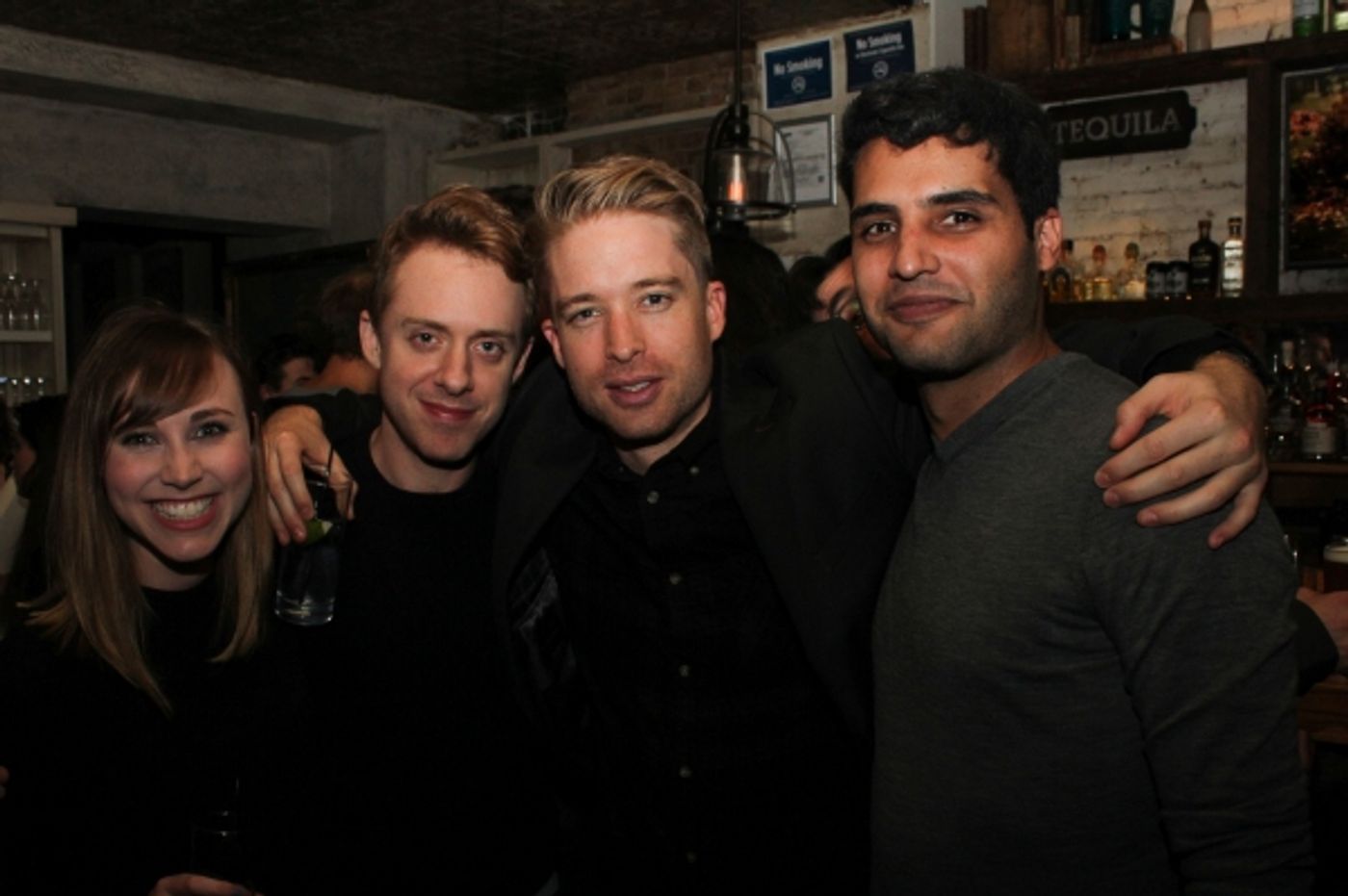 Photo Flash: Lesser America Celebrates THE BACHELORS Opening at Rattlestick Theater  Image