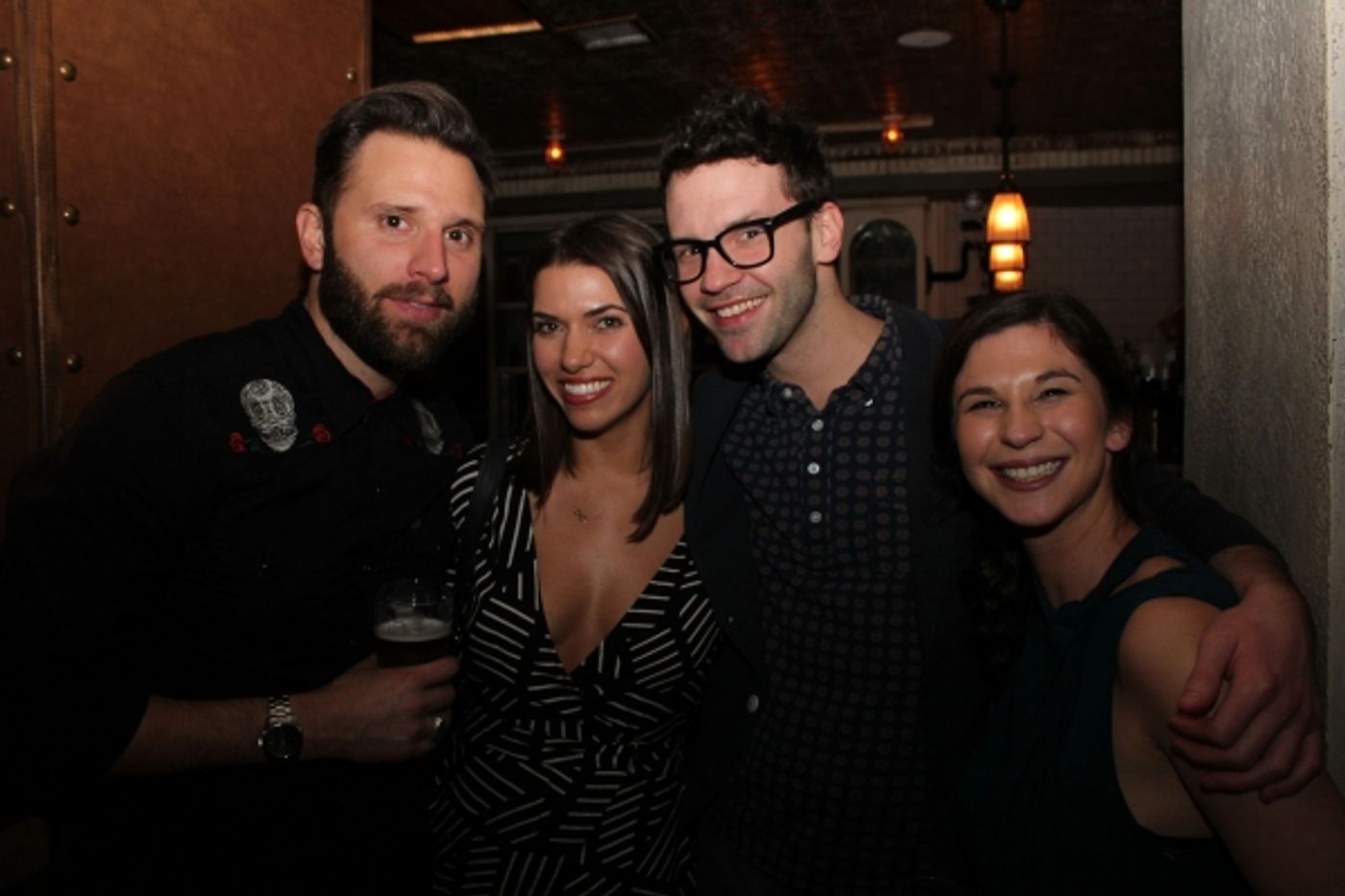 Photo Flash: Lesser America Celebrates THE BACHELORS Opening at Rattlestick Theater  Image