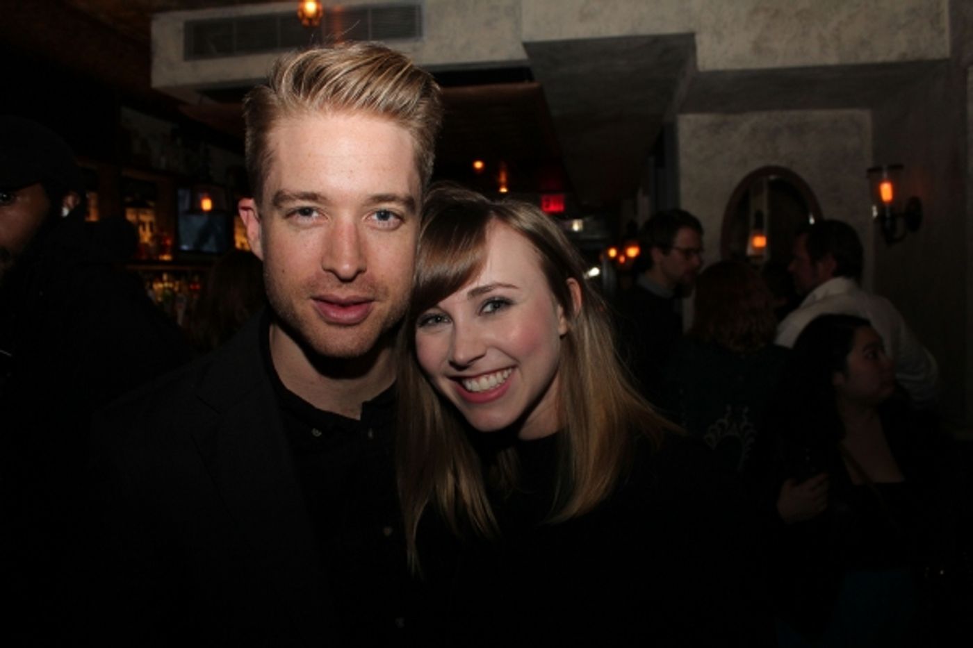 Photo Flash: Lesser America Celebrates THE BACHELORS Opening at Rattlestick Theater  Image