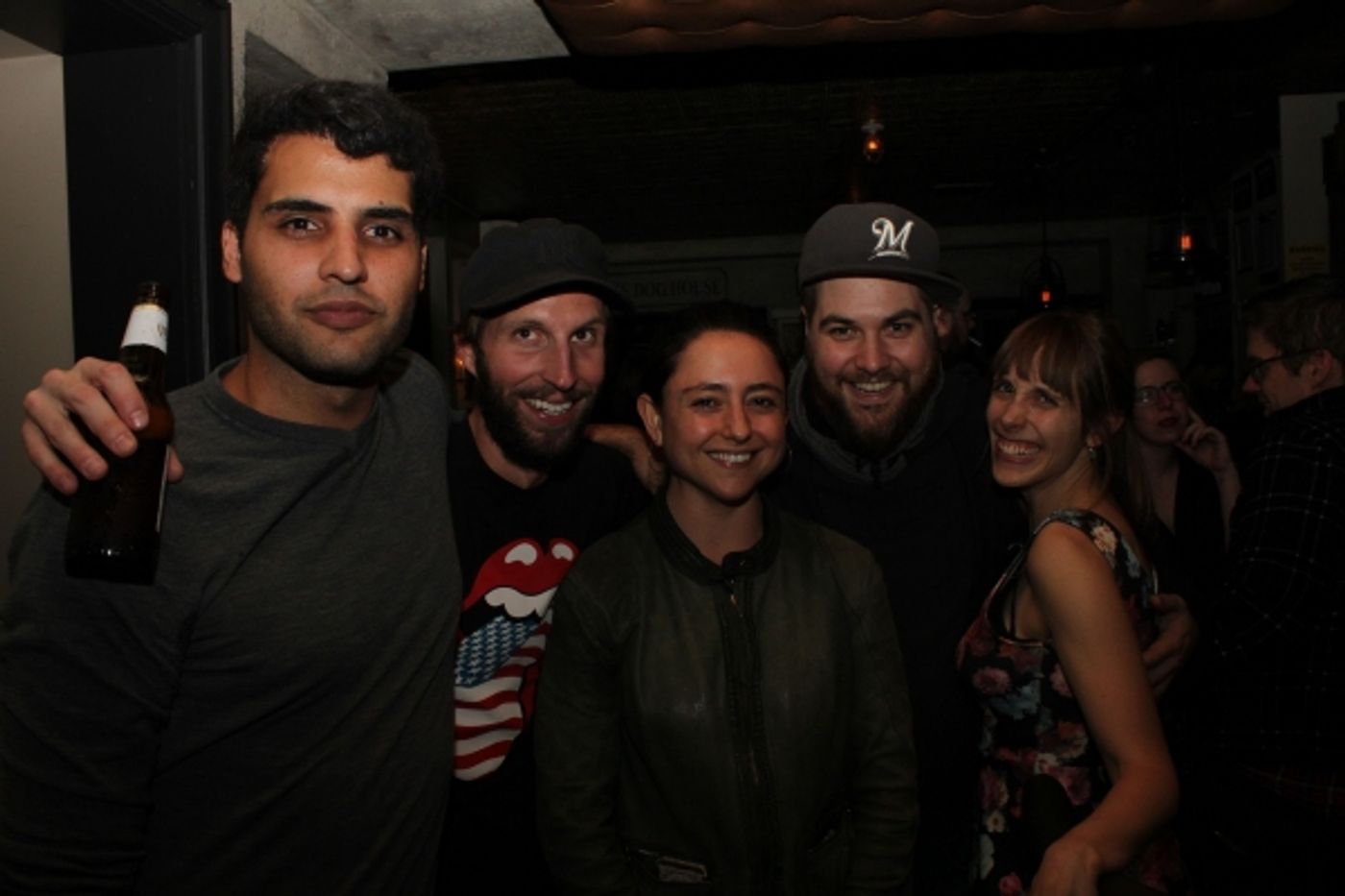 Photo Flash: Lesser America Celebrates THE BACHELORS Opening at Rattlestick Theater  Image