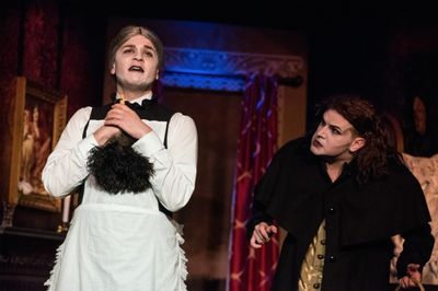 Dominic Sellers as Jane and Tyler Nye as Nicodemus Photo