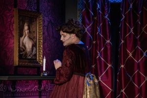 Tyler Nye as Lady Enid @ BroadwayWorld Tyler Nye as Lady Enid Photo