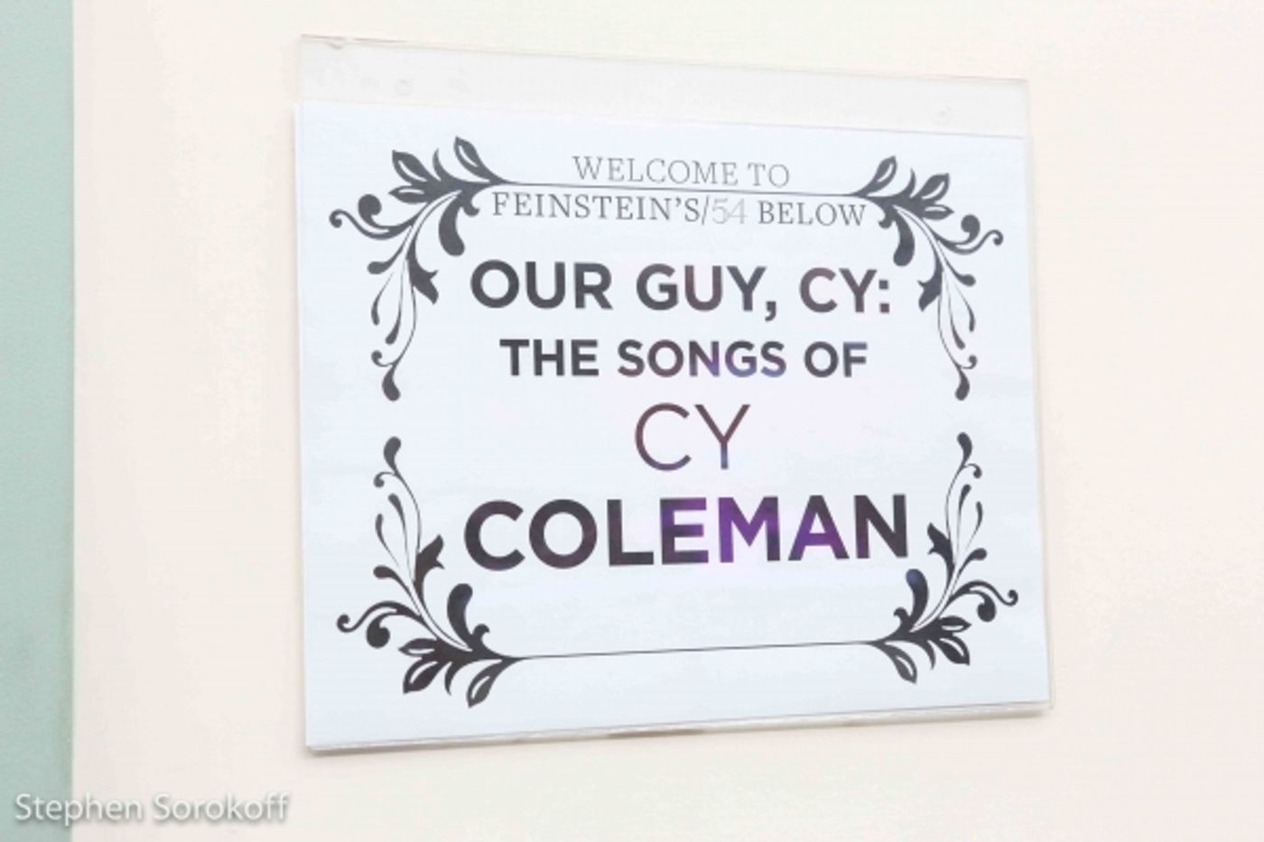 Photo Coverage: Randy Graff, Cady Huffman and Judy Kay Bring OUR GUY CY to Feinstein's/54 Below  Image