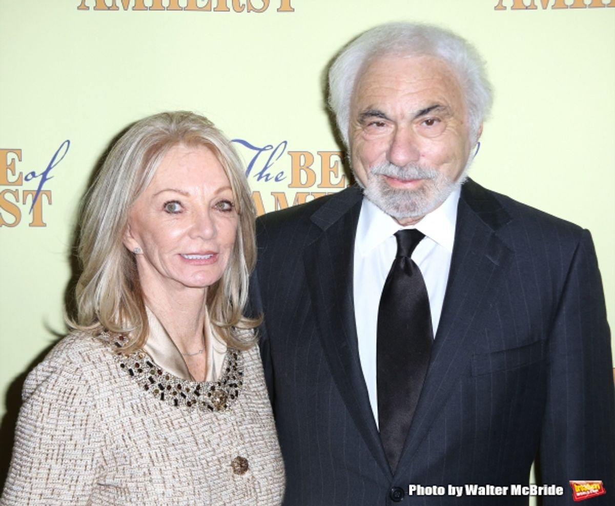 Producer Don Gregory with his wife  at 