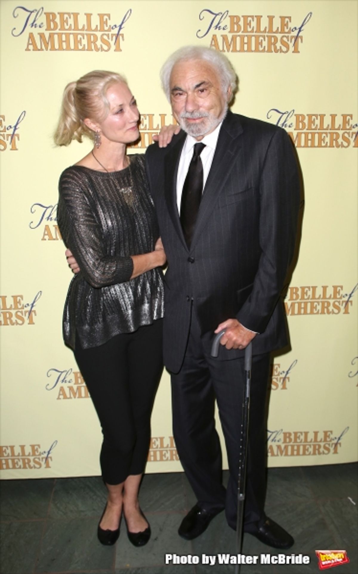 Joely Richardson and producer Don Gregory at 
