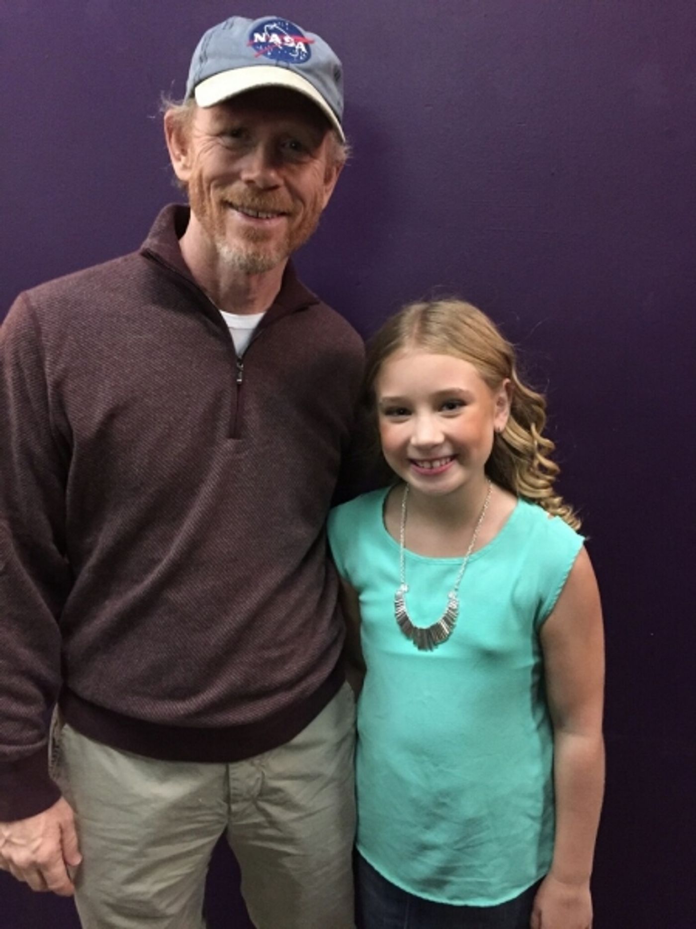 Photo Flash: Hollywood Legend Ron Howard Visits RUTHLESS! Off-Broadway  Image