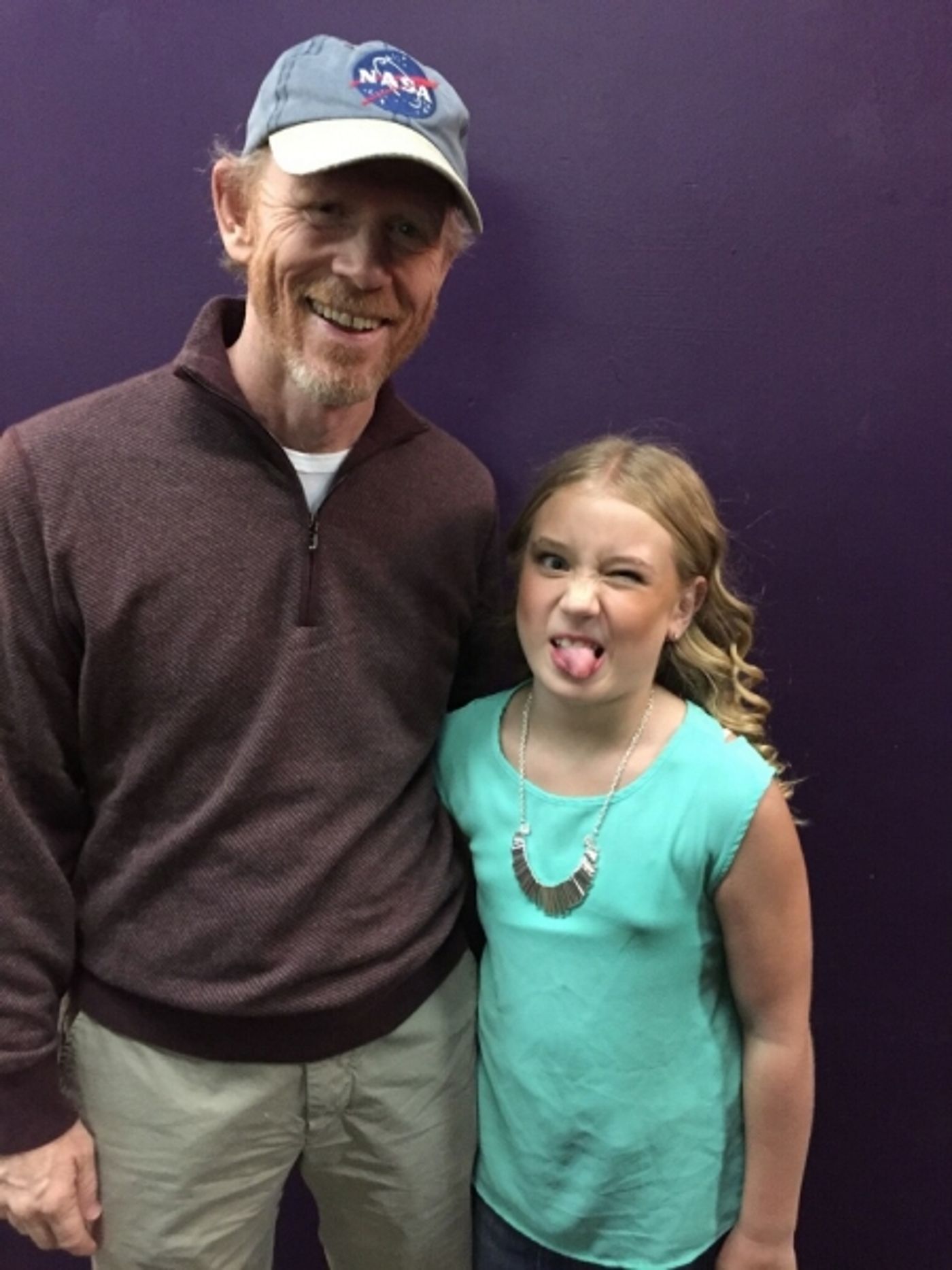 Photo Flash: Hollywood Legend Ron Howard Visits RUTHLESS! Off-Broadway  Image