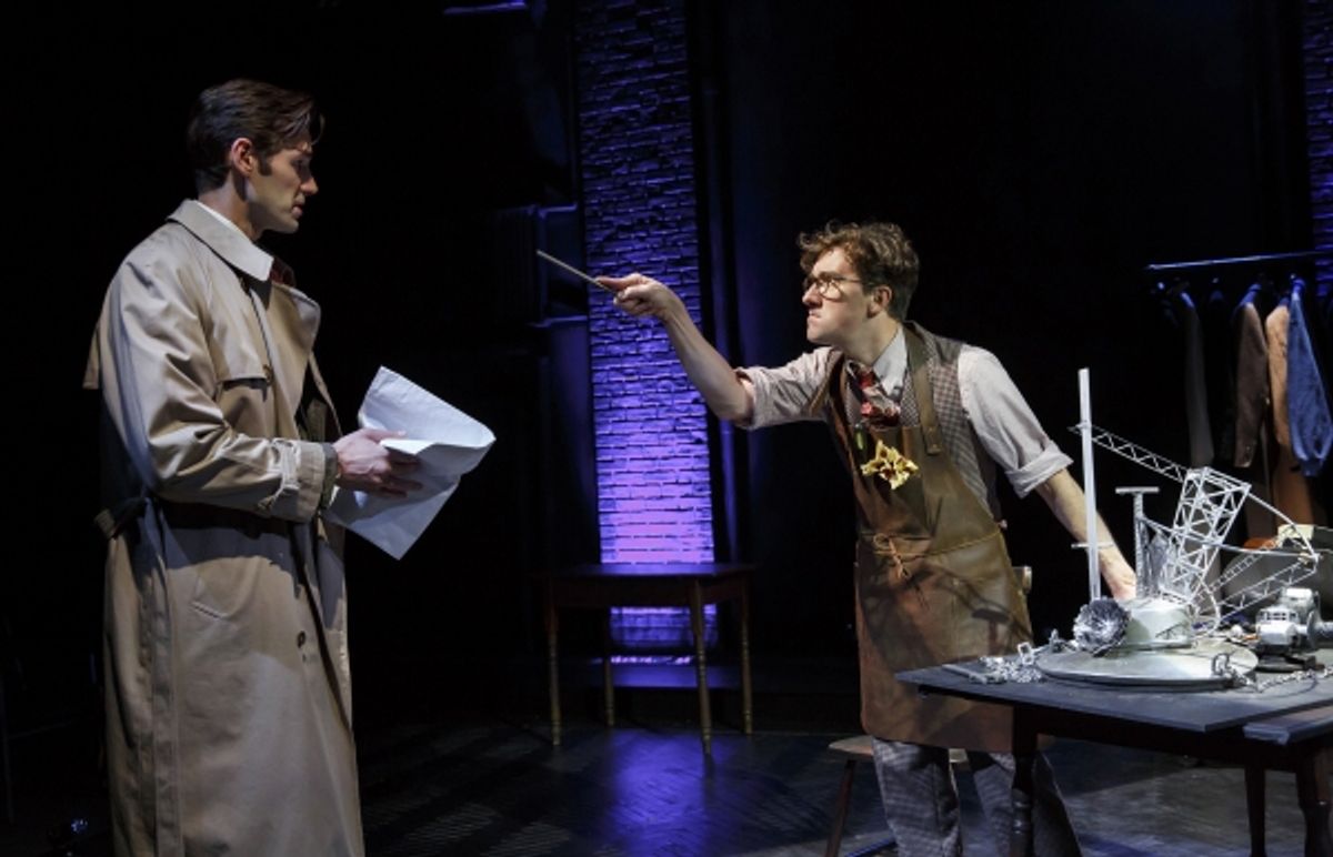 John Behlmann and Carson Elrod at 