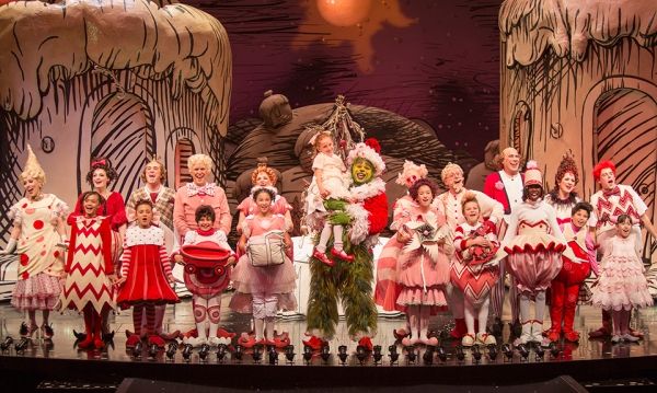The cast of the 18th annual production of DR. SEUSS'' HOW THE GRINCH STOLE CHRISTMAS  Photo